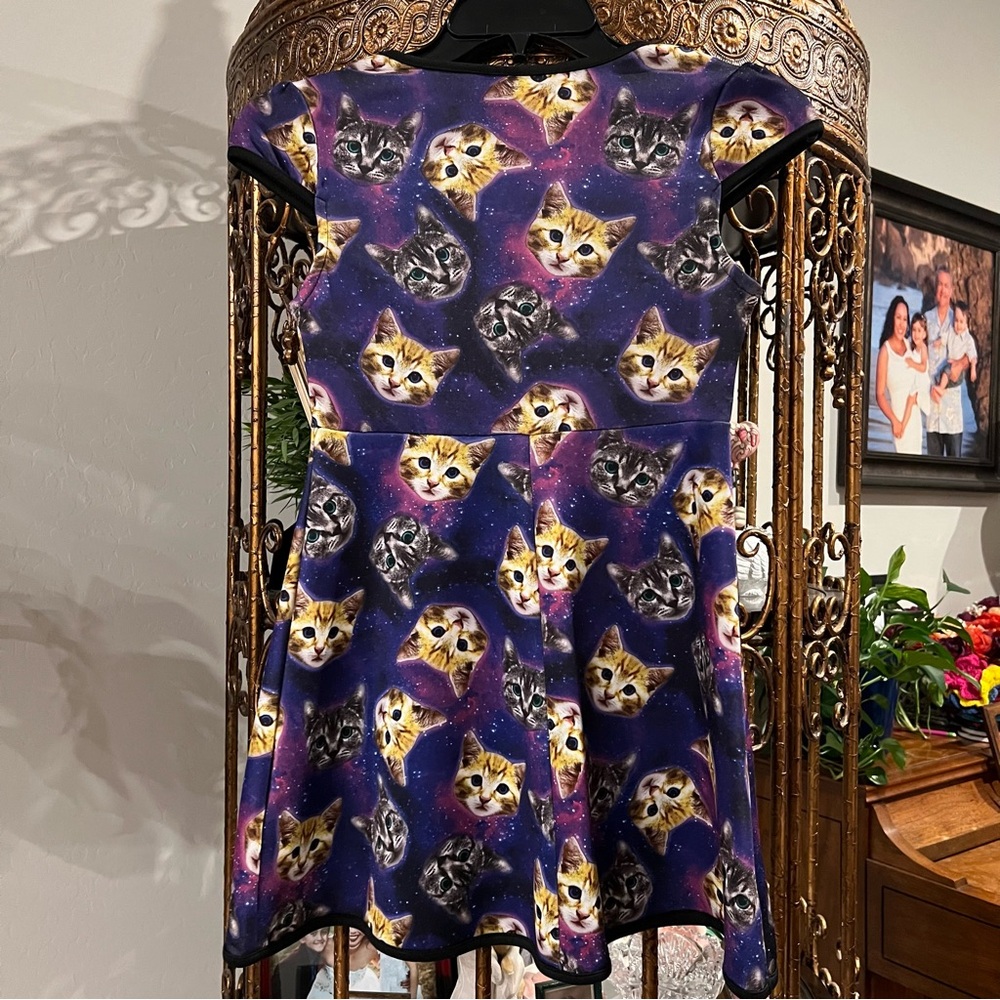 Love Rocks Space Cat Dress - Picture 5 of 5
